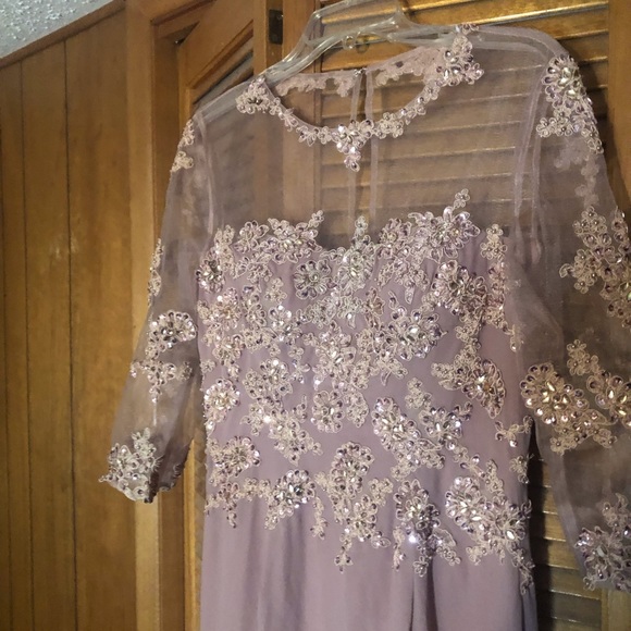 Cameron Blake mink pink MOB gown - Picture 5 of 6